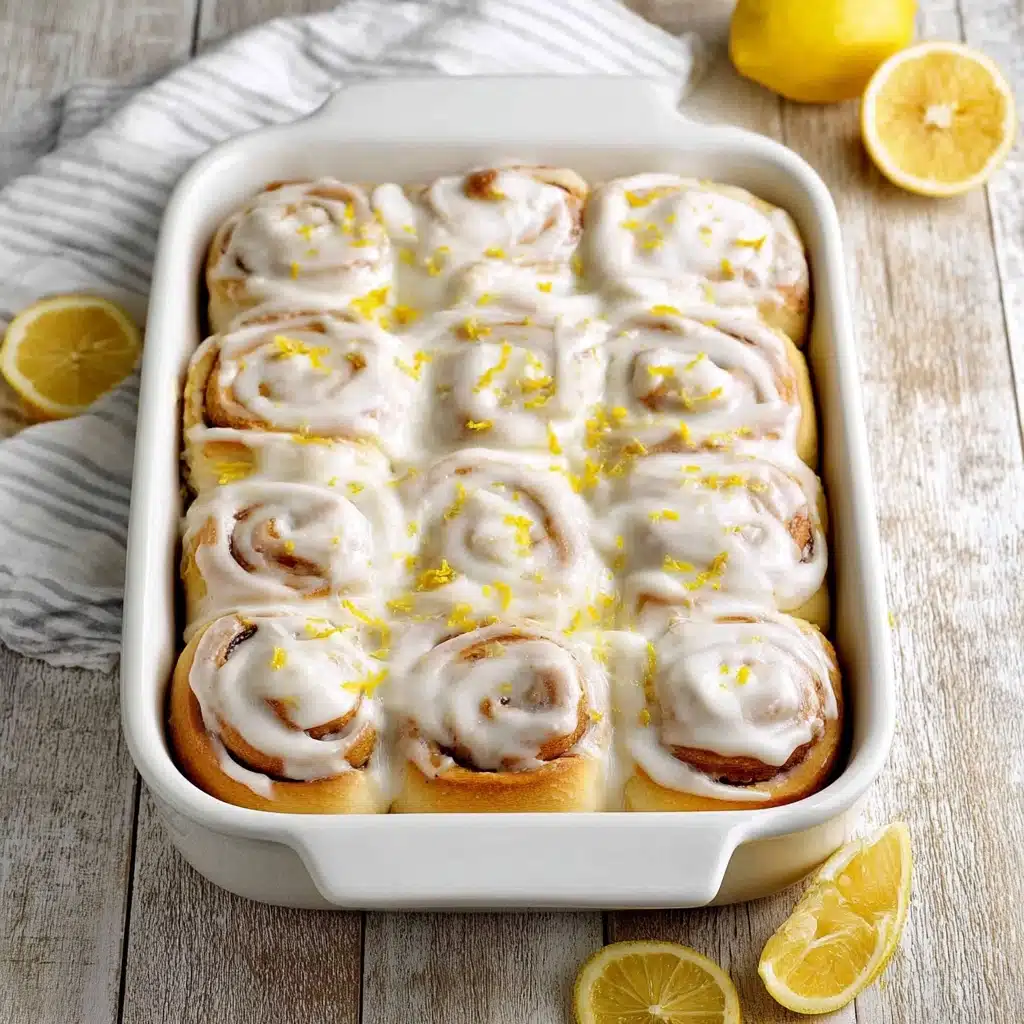 Lemon Sweet Rolls Recipe - Recipe Image