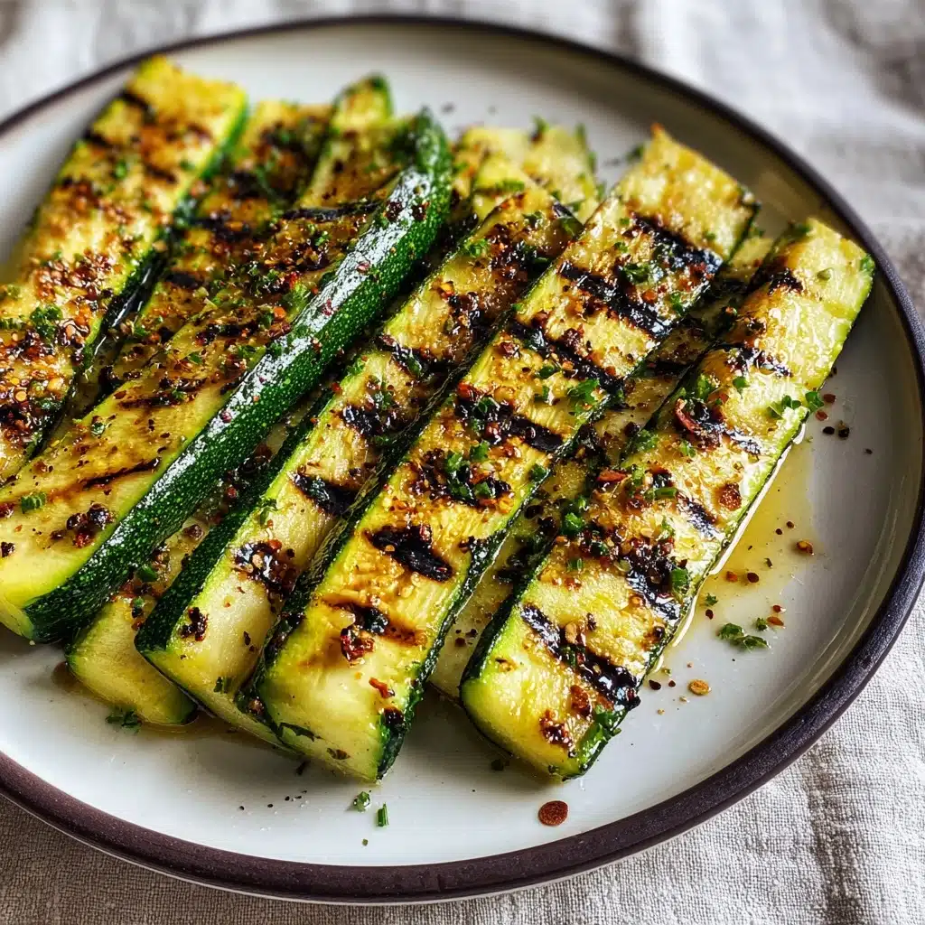 Easy Memorial Day Grilled Zucchini Recipe