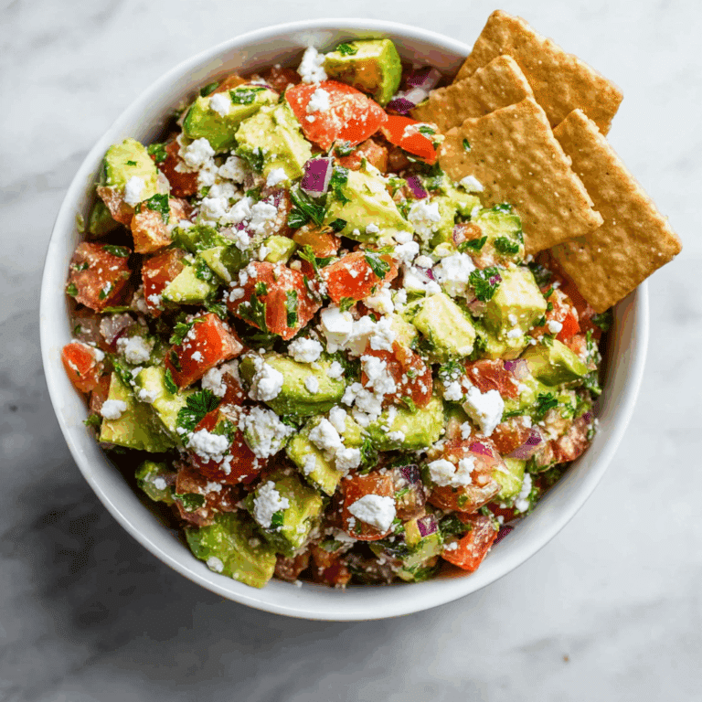Avocado Feta Dip Recipe