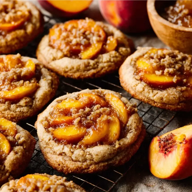 Peach Cobbler Cookies Recipe – Easy Summer Dessert Recipe