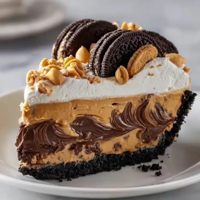 Ultimate Chocolate Peanut Butter Temptation Pie Recipe
