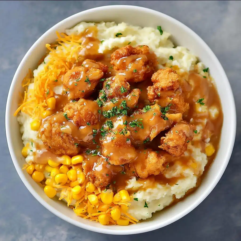Chicken Mashed Potato Bowls Recipe - Recipe Image