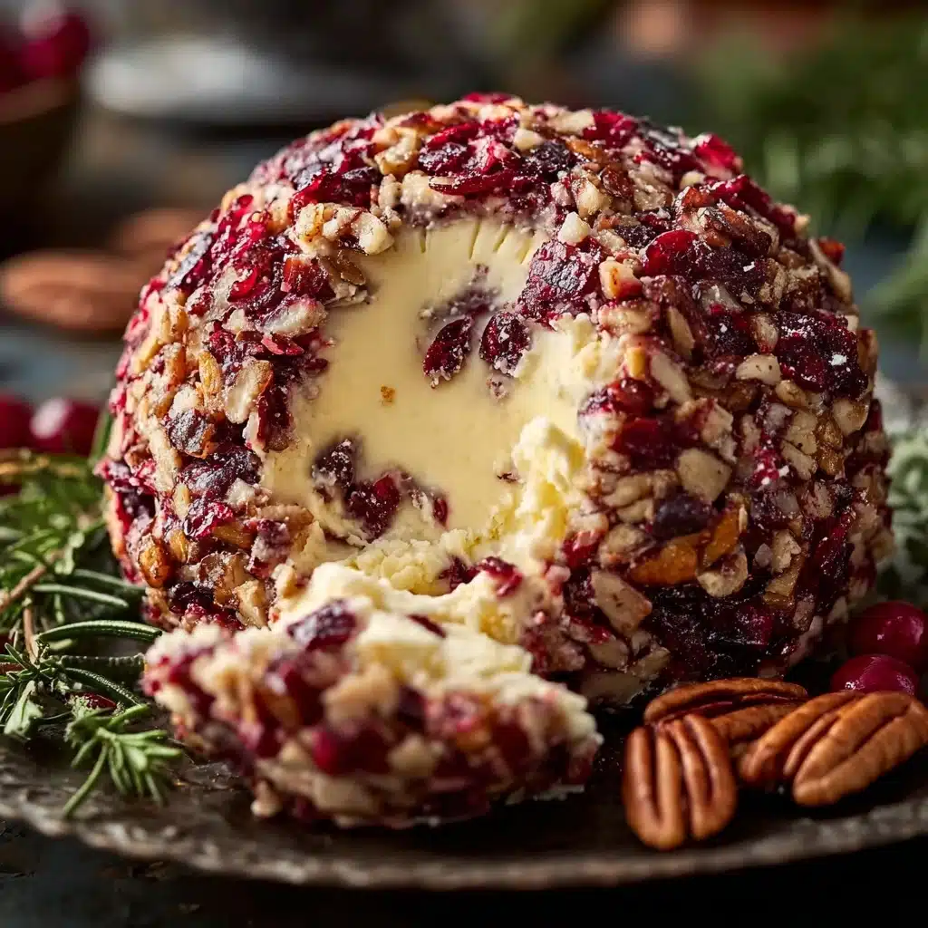 Cranberry Pecan Cheese Ball Recipe - Recipe Image