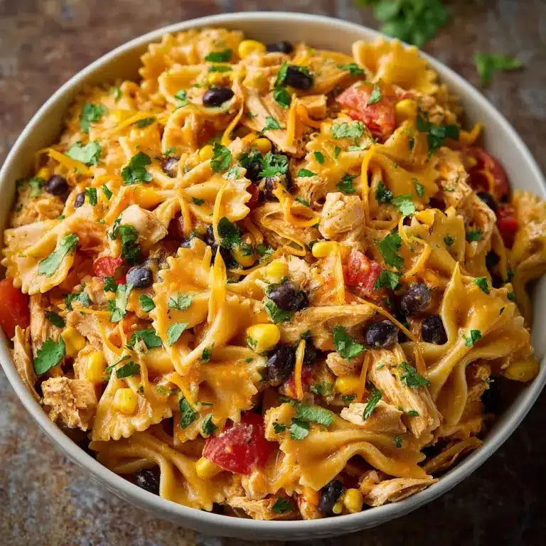Chicken Fajita Pasta Salad Recipe