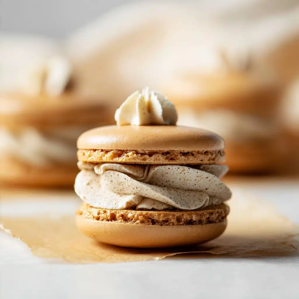 Pumpkin Pie Macarons Recipe - Recipe Image