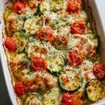 Mediterranean Chicken Zucchini Bake Recipe