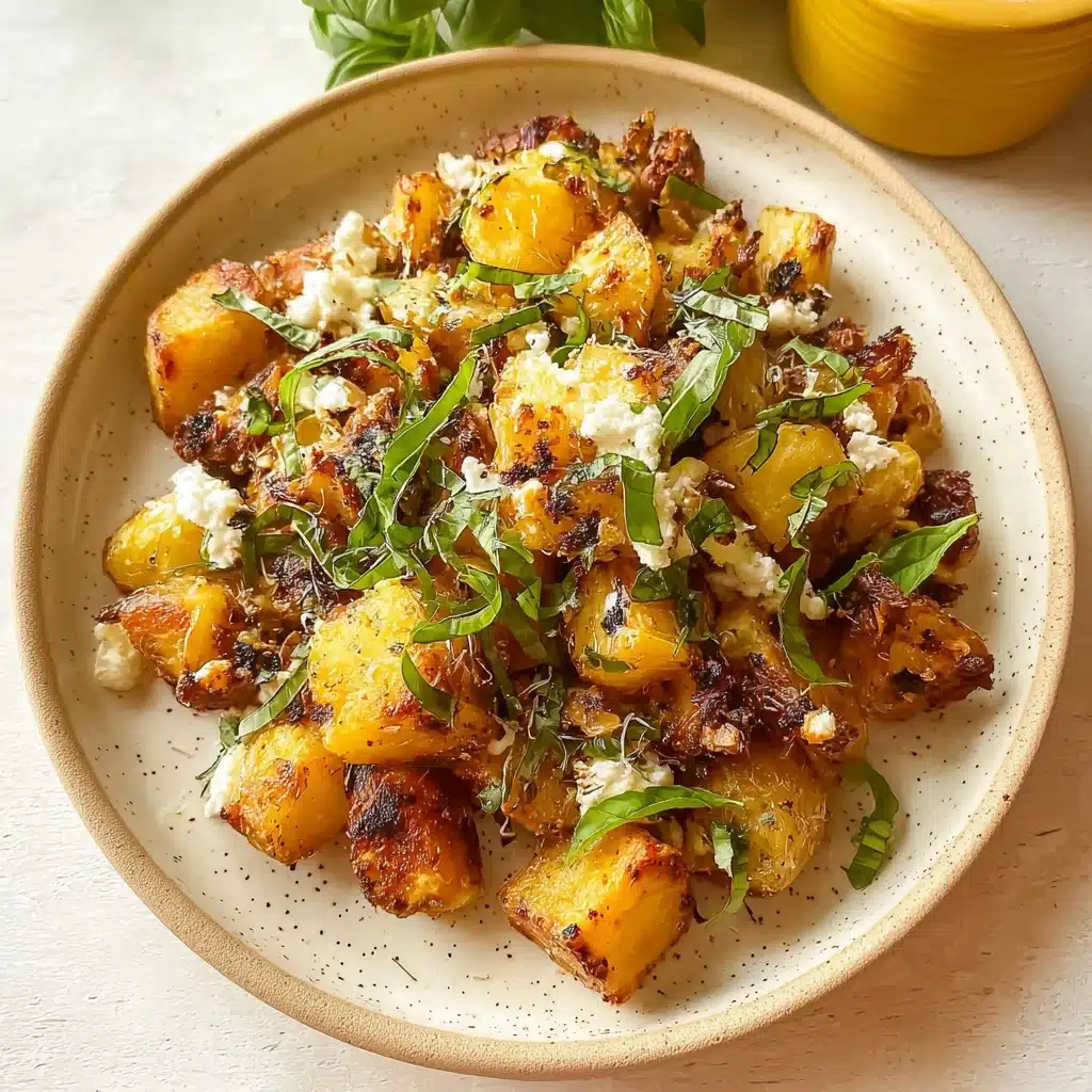 Baked Feta Potatoes Recipe - Recipe Image