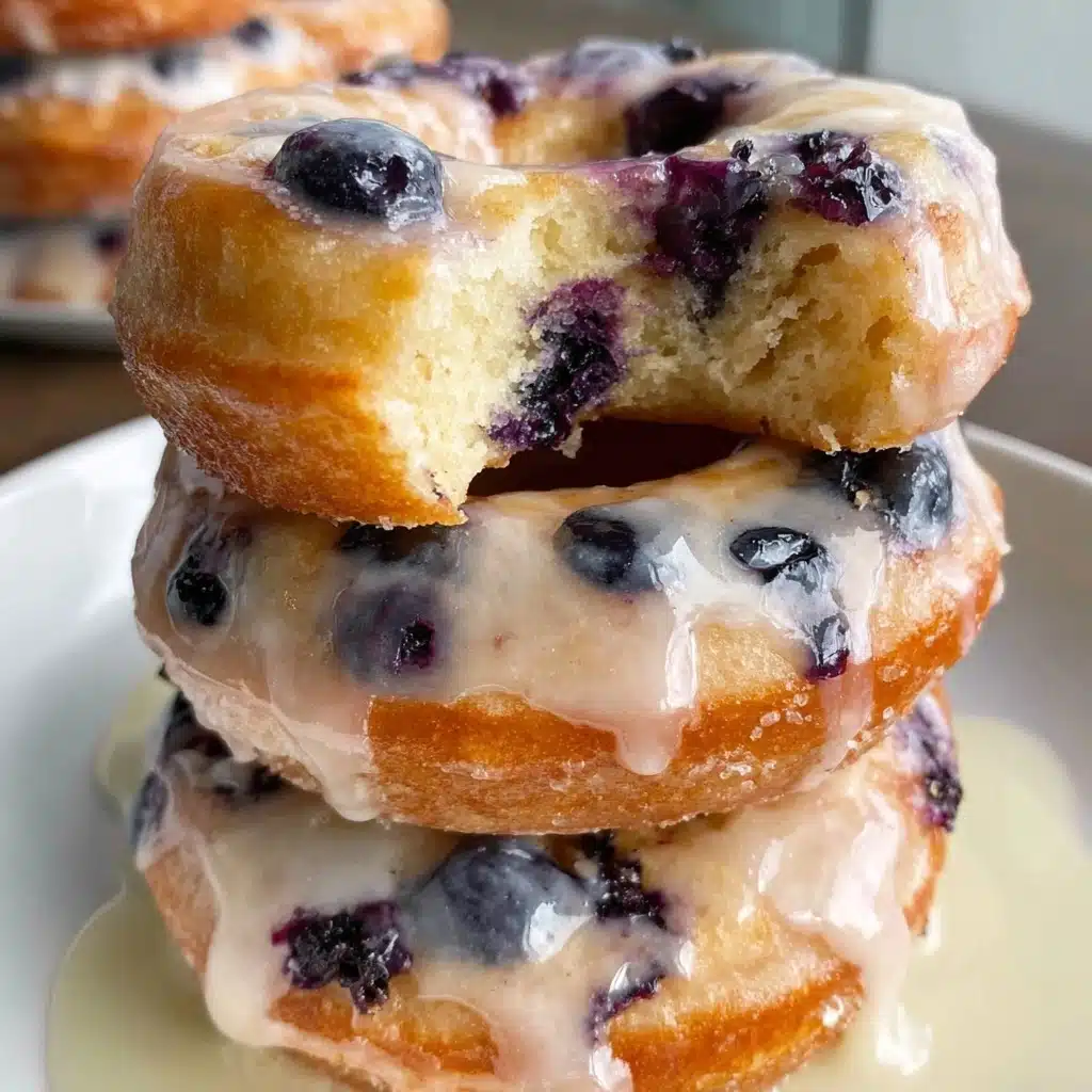 Baked Blueberry Donuts Recipe - Recipe Image