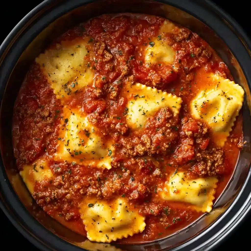 Crockpot Ravioli Lasagna Recipe