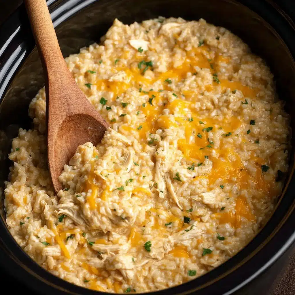 Crock Pot Chicken and Rice Recipe - Recipe Image