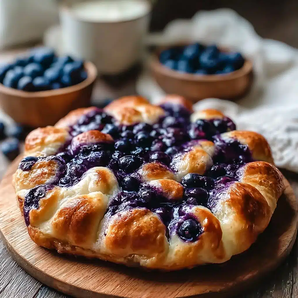 Cottage Cheese Blueberry Cloud Bread Recipe