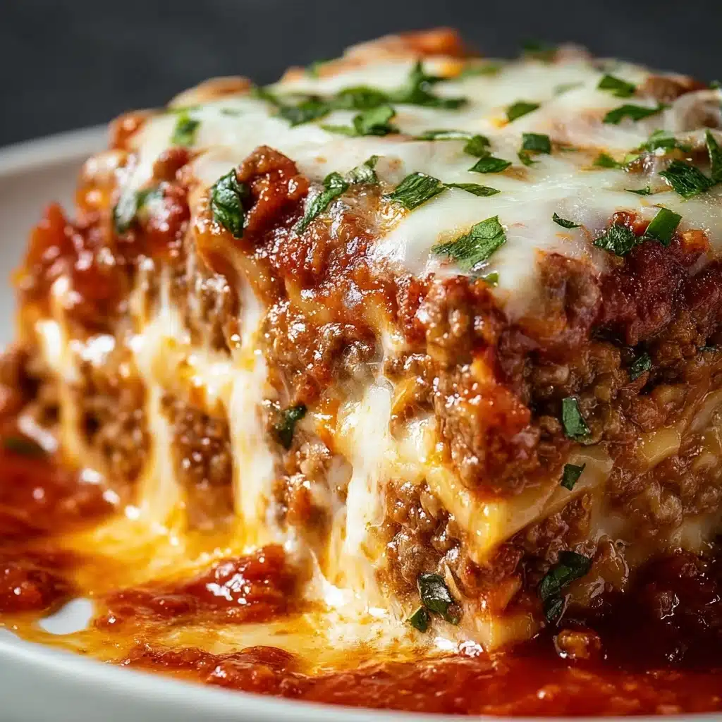 Stuffed Italian Meatloaf Recipe - Recipe Image