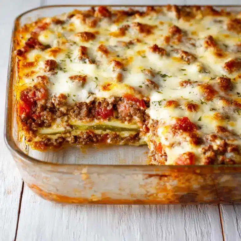 Ground Beef Zucchini Casserole Recipe
