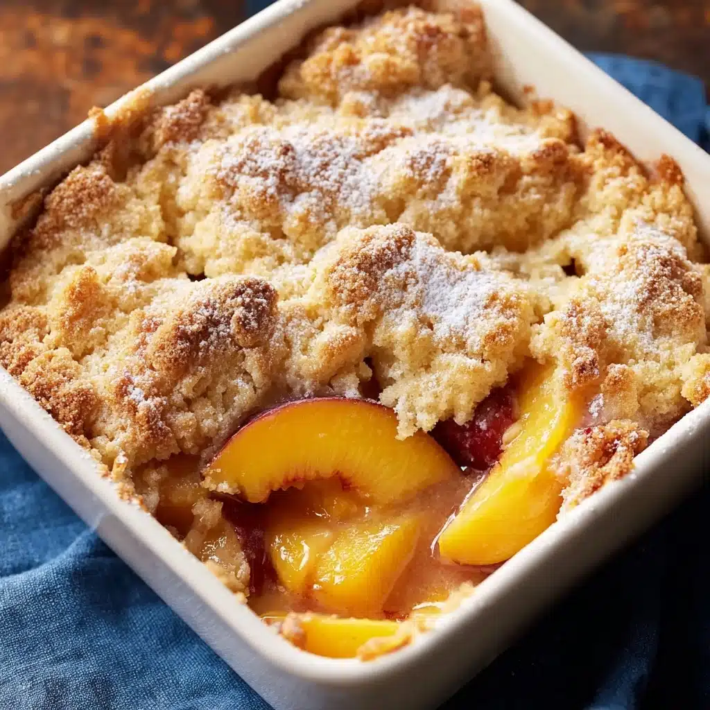 The Best Peach Cobbler Recipe - Recipe Image