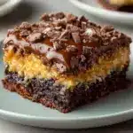 German Chocolate Poke Cake Recipe
