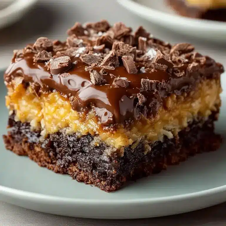 German Chocolate Poke Cake Recipe
