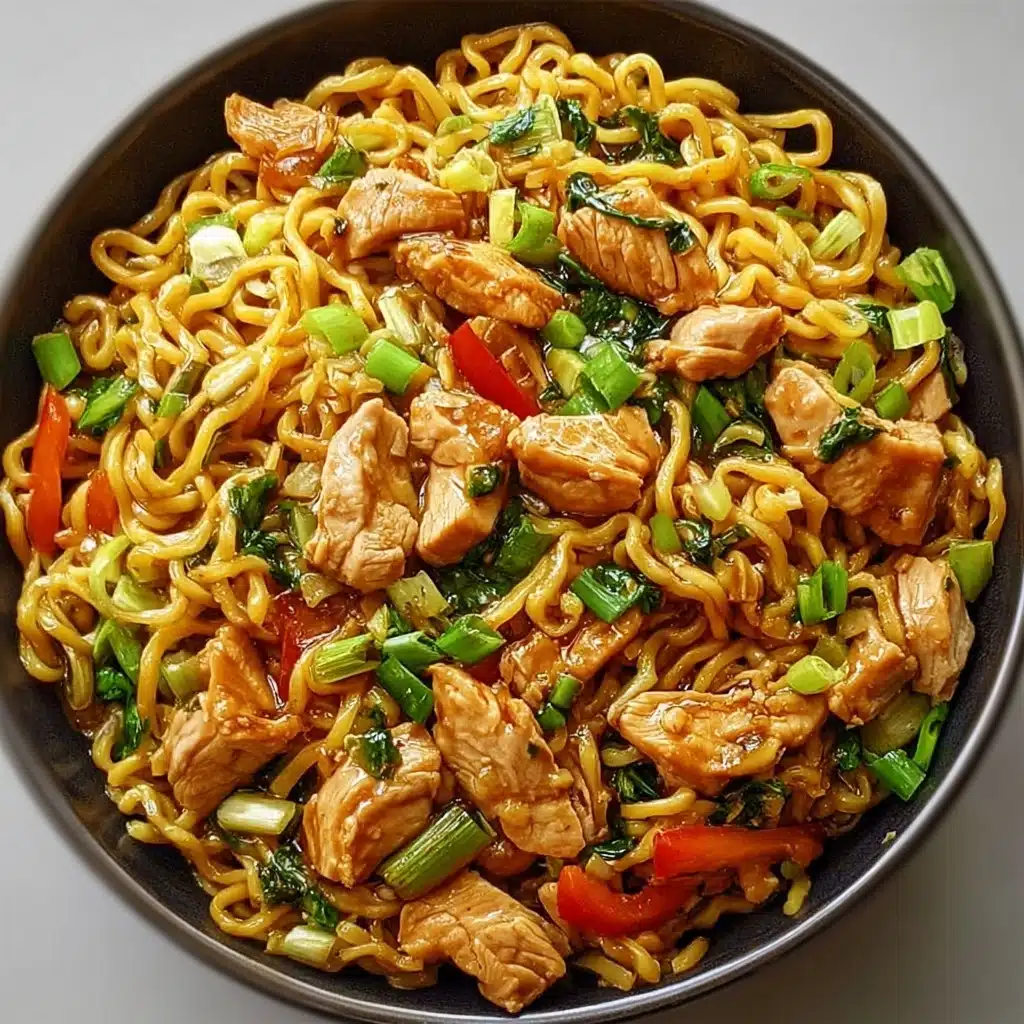Quick & Tasty Chicken Ramen Stir Fry Recipe - Recipe Image