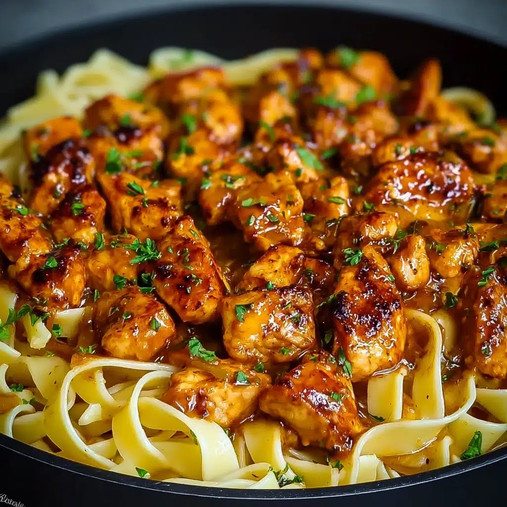 Spicy Cajun Honey Butter Chicken & Pasta Recipe