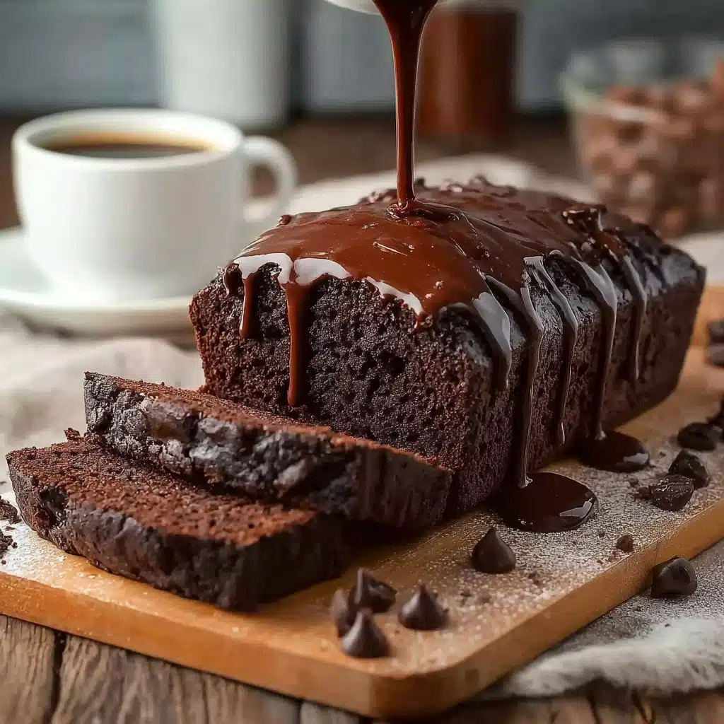 Hot Fudge Brownie Bread Recipe - Recipe Image
