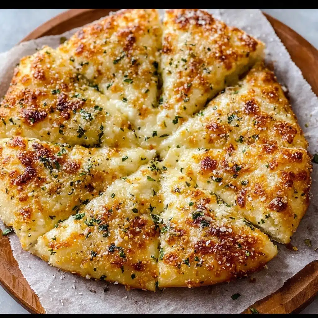 Crispy and Cheesy Garlic Parmesan Focaccia Bread Recipe