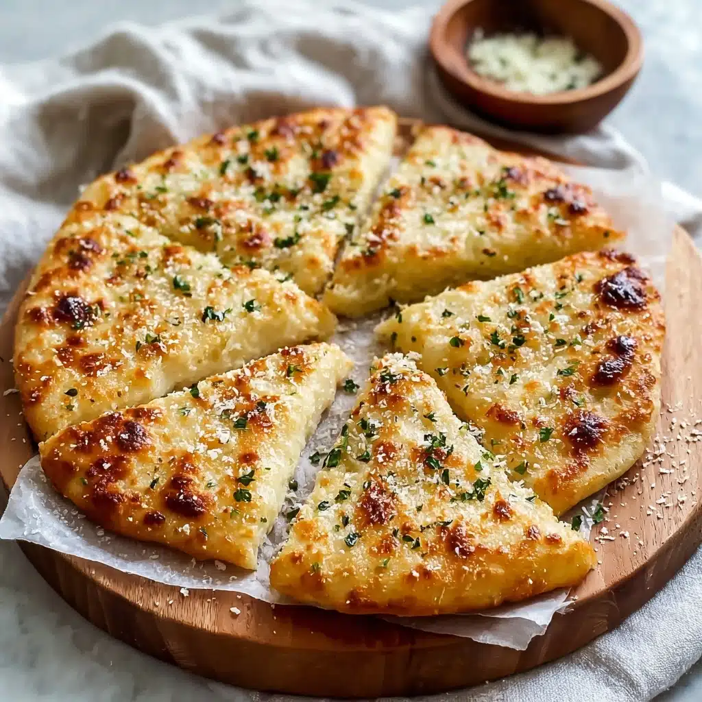 Crispy and Cheesy Garlic Parmesan Focaccia Bread Recipe - Recipe Image