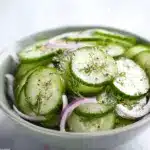 Cucumber Vinegar Salad Recipe