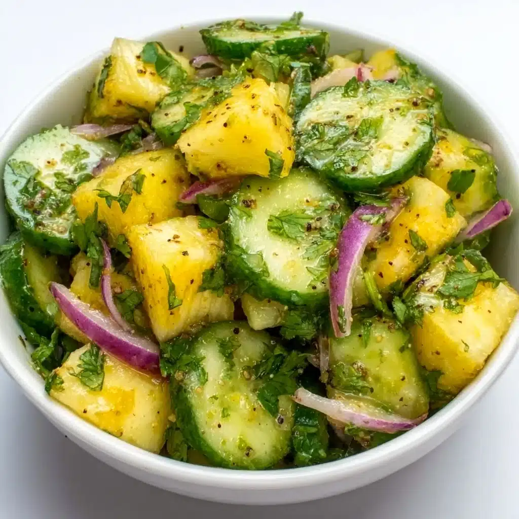 Pineapple Cucumber Salad Recipe - Recipe Image