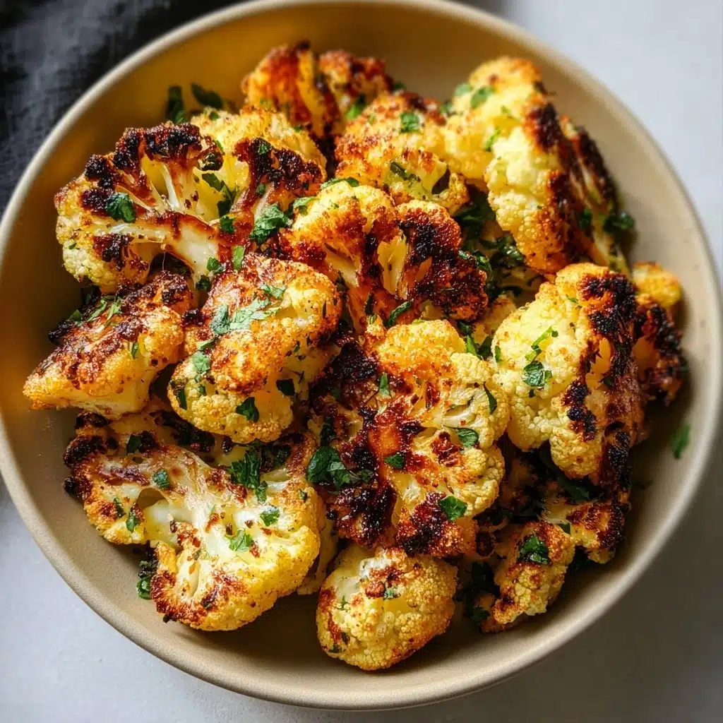Crispy Parmesan Roasted Cauliflower Recipe
