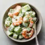 Fresh and Zesty Cucumber Shrimp Salad Recipe