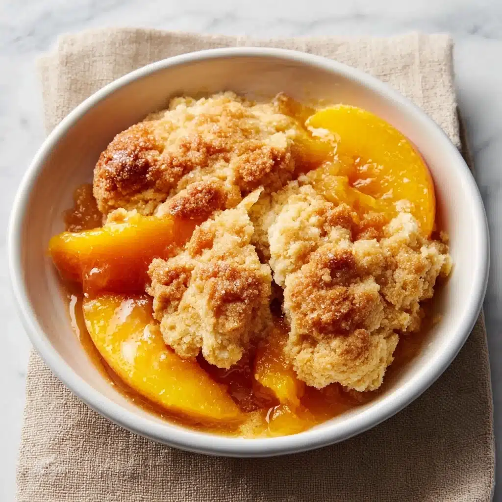 The Best Peach Cobbler Recipe - Recipe Image