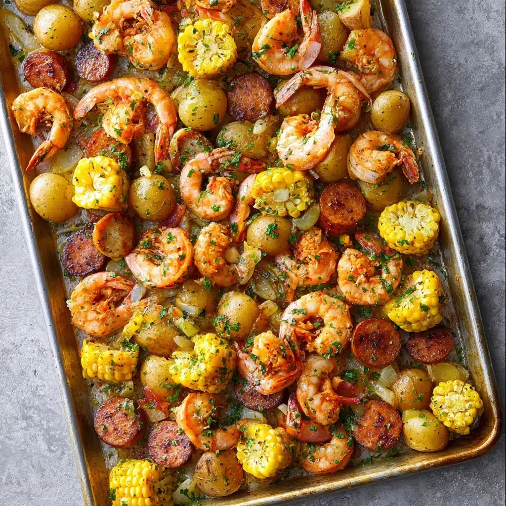 Sheet Pan Shrimp Boil Recipe
