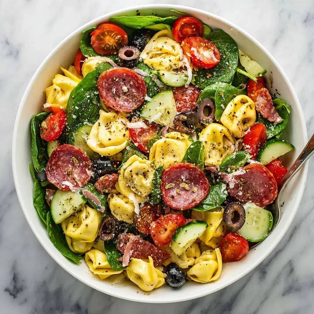 Tortellini Pasta Salad Recipe - Recipe Image