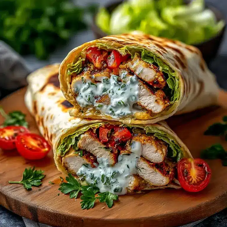 Mediterranean Chicken Gyros Recipe