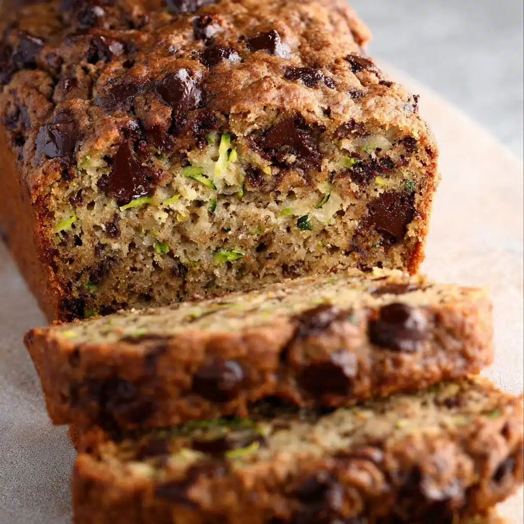 Healthy No-Added-Sugar Zucchini Banana Bread Recipe - Recipe Image