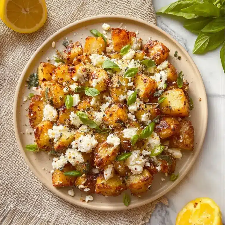Baked Feta Potatoes Recipe
