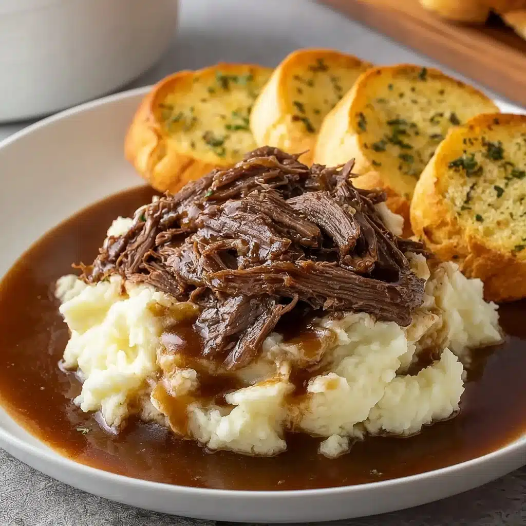Slow Cooker Beef Manhattan Recipe - Recipe Image