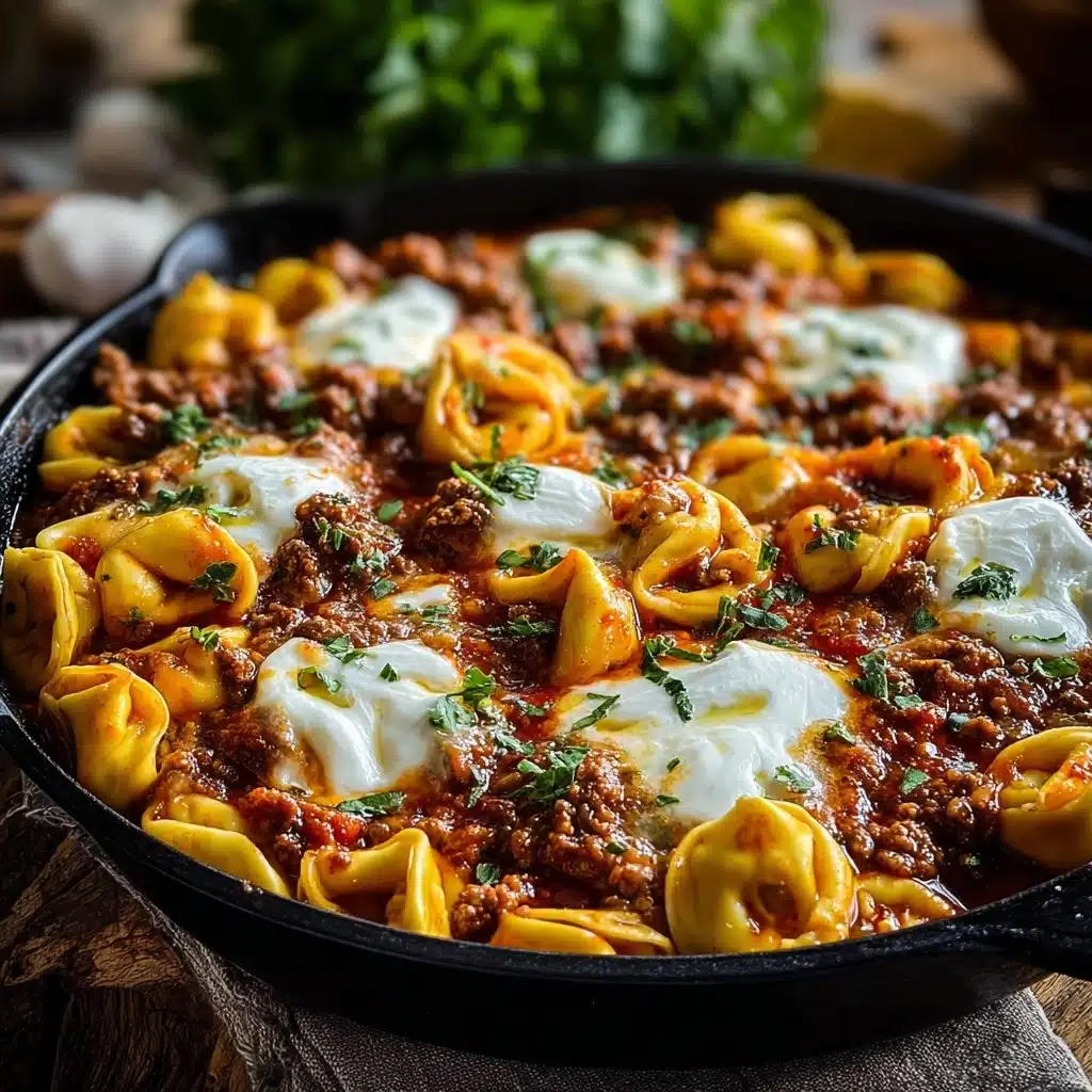 Cheesy Beef Enchiladas Tortellini Recipe - Recipe Image