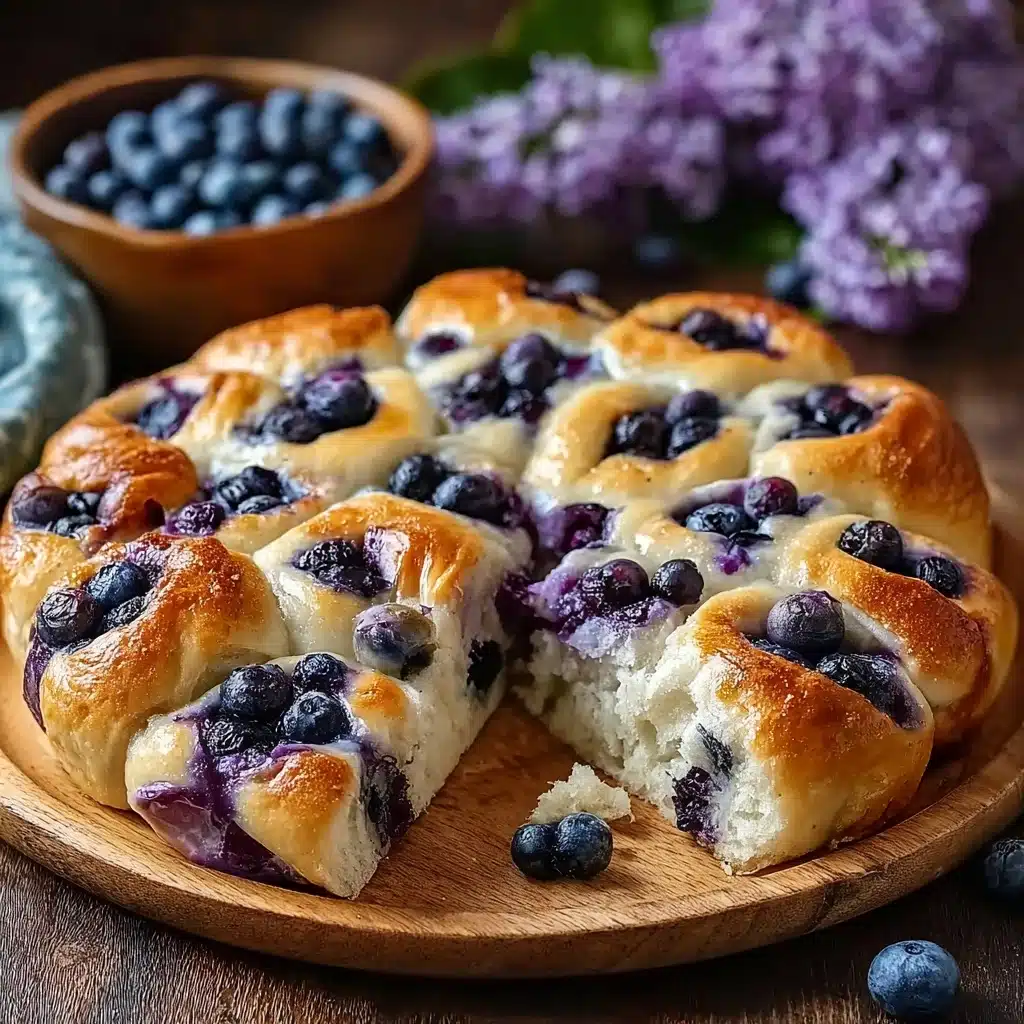 Cottage Cheese Blueberry Cloud Bread Recipe - Recipe Image