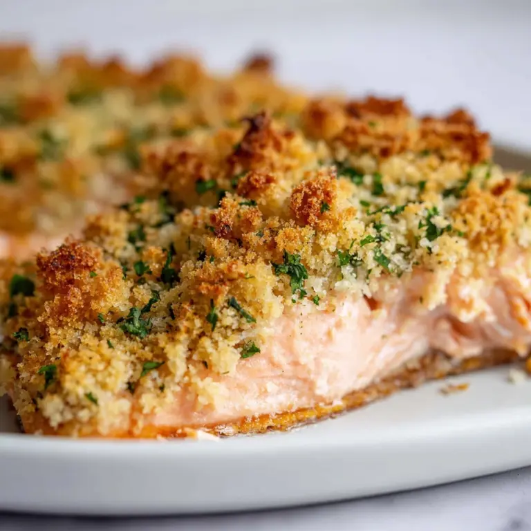 Panko Crusted Salmon Recipe
