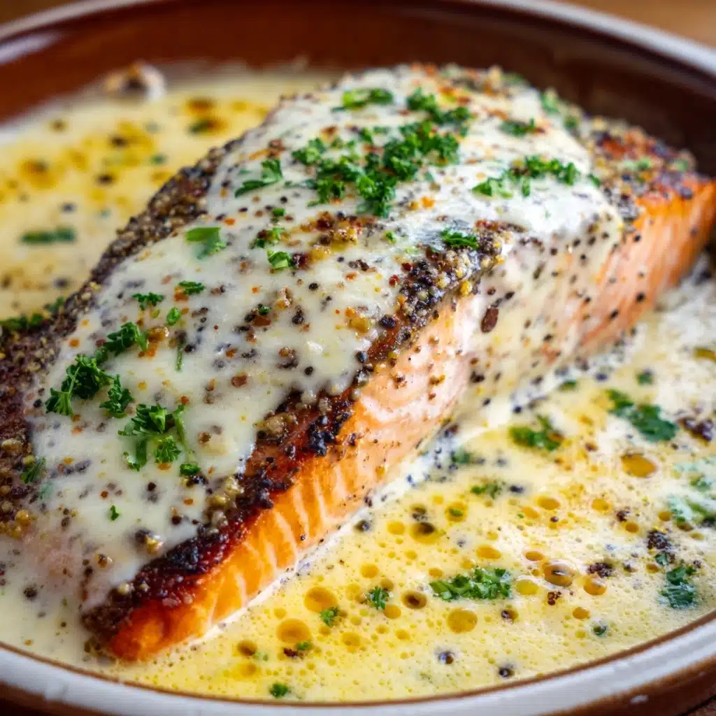Baked Boursin Salmon Recipe - Recipe Image