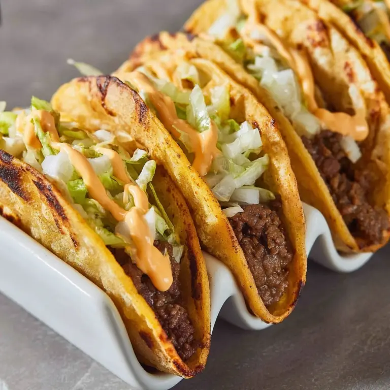 Smash Burger Tacos Recipe