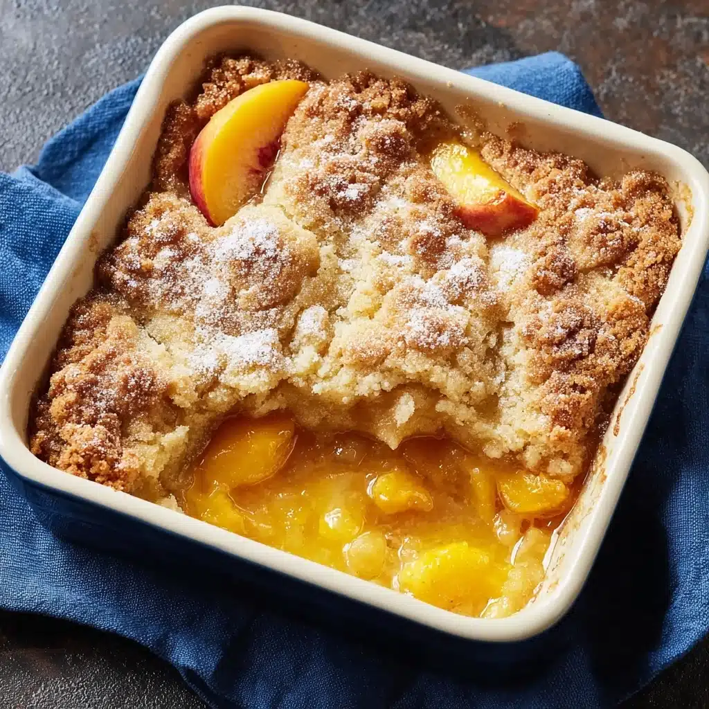 The Best Peach Cobbler Recipe