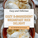 5 Ingredient Breakfast Rice Recipe