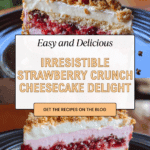 Berrylicious Strawberry Crunch Cheese Cake Recipe