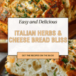 Italian Herbs and Cheese Bread Recipe