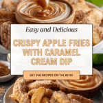 Apple Fries with Caramel Cream Dip Recipe