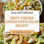 Chicken Caesar Pasta Salad Recipe