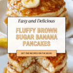 Brown Sugar Banana Pancakes Recipe