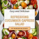 Cucumber Caprese Salad Recipe