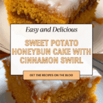 Sweet Potato Honeybun Cake Recipe